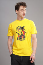 Minions Round Neck Printed Tee