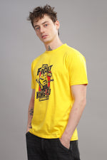 Minions Round Neck Printed Tee