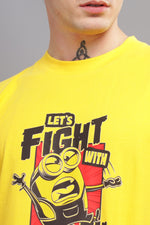 Minions Round Neck Printed Tee