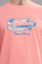 Take it Easy Round Neck T- Shirt