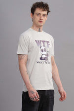 WTF, Where's The Food Round Neck T-Shirt