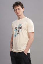 Be Realistic Round Neck T-shirt