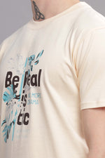 Be Realistic Round Neck T-shirt