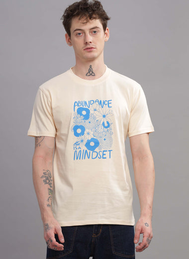 Abundance is a Mindset Round Neck T-shirt