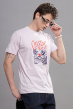 Chasing Waves Round Neck Tshirt