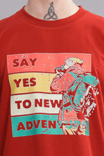 Say Yes To New Adventure Round Neck T-Shirt