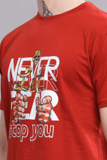 Never Let Fear Stop You Round Neck T-Shirt