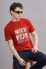 Never Let Fear Stop You Round Neck T-Shirt