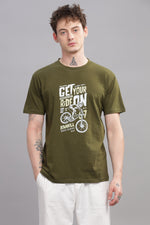 Get Your Ride On Round Neck T- Shirt