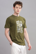 Get Your Ride On Round Neck T- Shirt