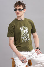 Get Your Ride On Round Neck T- Shirt