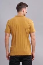 Mustard Yellow Shift Polo