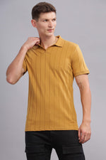 Mustard Yellow Shift Polo