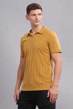 Mustard Yellow Shift Polo