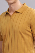 Mustard Yellow Shift Polo