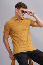 Mustard Yellow Shift Polo