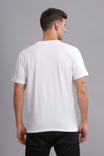 White Round Neck T-shirt