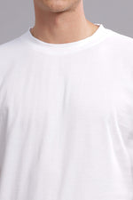 White Round Neck T-shirt