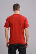 Red Round Neck T-shirt