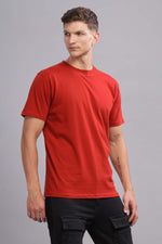 Red Round Neck T-shirt