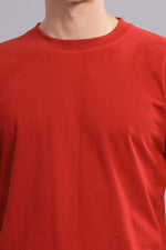 Red Round Neck T-shirt