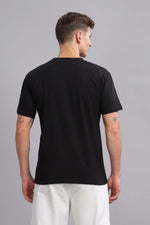 Black Round Neck T-shirt