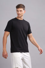 Black Round Neck T-shirt