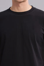 Black Round Neck T-shirt