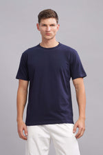 Navy Round Neck T-shirt