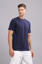 Navy Round Neck T-shirt