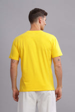 Yellow Round Neck T-shirt