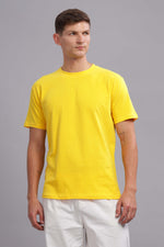 Yellow Round Neck T-shirt