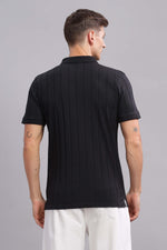 Charcoal Black Vibe Shift Polo