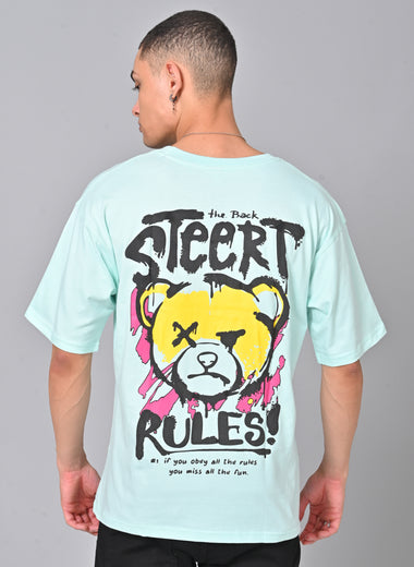 Street Rules Oversized Tee - Embodying Urban Cool, Uncompromising Comfort