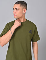 Skull Island Oversized Tee - Rugged Comfort, Adventure-Ready Style