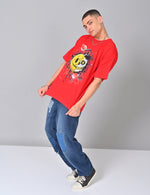 Deadly Smile Oversized Tee - Edgy Style, Uncompromising Comfort