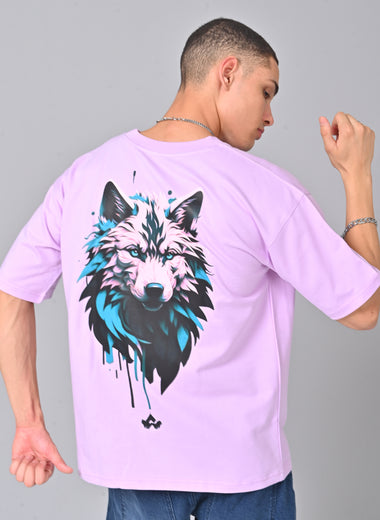 Embrace Wild Style: Wolf Oversized Tee for Unmatched Comfort