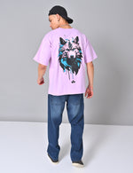 Embrace Wild Style: Wolf Oversized Tee for Unmatched Comfort