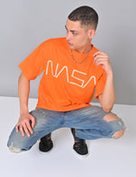 NASA Oversized Tee - Out-of-this-World Comfort, Down-to-Earth Style