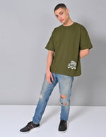 Spooky Bear Oversized Tee - Hauntingly Cozy Comfort, Frighteningly Fun Style