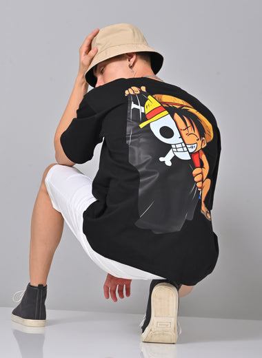 One Piece Oversized Tee - Anime-Inspired Comfort, Unlimited Style